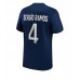 Cheap Paris Saint-Germain Sergio Ramos #4 Home Football Shirt 2022-23 Short Sleeve